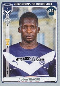 Figurina Abdou Traoré - FOOT 2011-2012 n. 70 - Panini