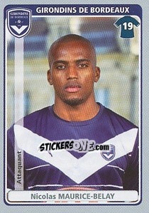 Sticker Nicolas Maurice-Belay - FOOT 2011-2012 n. 73 - Panini
