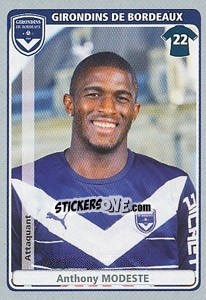 Sticker Anthony Modeste - FOOT 2011-2012 - Panini