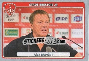 Sticker Alex Dupont - FOOT 2011-2012 - Panini