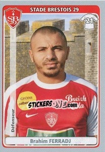 Sticker Brahim Ferradj - FOOT 2011-2012 n. 84 - Panini