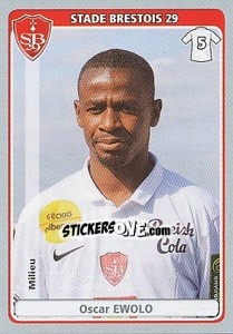 Cromo Oscar Ewolo - FOOT 2011-2012 n. 89 - Panini