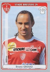 Figurina Bruno Grougi - FOOT 2011-2012 - Panini