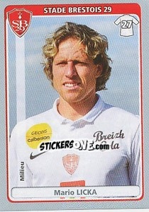 Cromo Mario Licka - FOOT 2011-2012 n. 92 - Panini