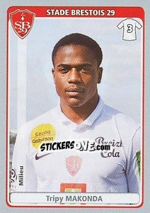 Sticker Tripy Makonda - FOOT 2011-2012 n. 93 - Panini