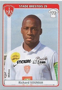 Sticker Richard Soumah - FOOT 2011-2012 n. 94 - Panini