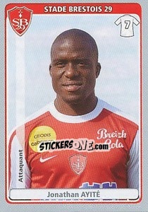 Sticker Jonathan Ayité - FOOT 2011-2012 - Panini