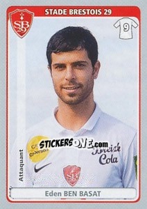 Sticker Eden Ben Basat - FOOT 2011-2012 n. 96 - Panini
