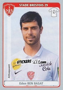 Figurina Eden Ben Basat - FOOT 2011-2012 - Panini