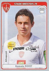 Sticker Romain Poyet - FOOT 2011-2012 n. 97 - Panini