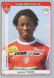 Sticker Larsen Touré - FOOT 2011-2012 - Panini