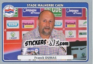 Cromo Franck Dumas - FOOT 2011-2012 - Panini