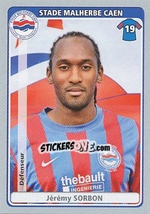 Sticker Jérémy Sorbon - FOOT 2011-2012 n. 110 - Panini
