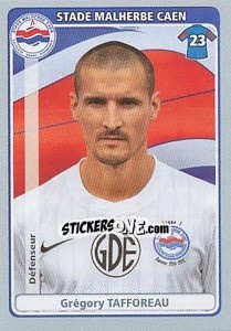 Sticker Grégory Tafforeau - FOOT 2011-2012 - Panini