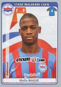 Figurina Molla Wagué - FOOT 2011-2012 - Panini