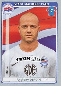 Sticker Anthony Deroin - FOOT 2011-2012 - Panini