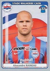 Sticker Alexandre Raineau - FOOT 2011-2012 - Panini