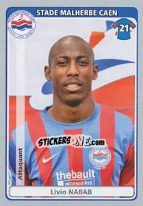 Sticker Livio Nabab - FOOT 2011-2012 - Panini