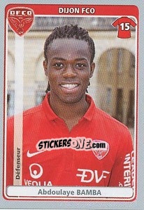 Sticker Abdoulaye Bamba - FOOT 2011-2012 - Panini