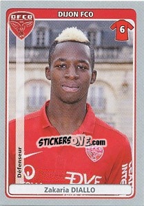 Cromo Zakaria Diallo - FOOT 2011-2012 - Panini