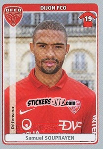 Figurina Samuel Souprayen - FOOT 2011-2012 - Panini