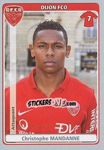 Cromo Christophe Mandanne - FOOT 2011-2012 n. 148 - Panini