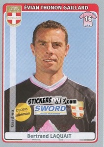 Cromo Bertrand Laquait - FOOT 2011-2012 - Panini