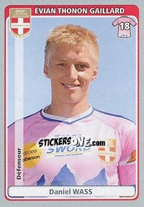 Figurina Daniel Wass - FOOT 2011-2012 - Panini