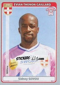 Sticker Sidney Govou - FOOT 2011-2012 n. 165 - Panini