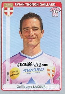 Sticker Guillaume Lacour - FOOT 2011-2012 n. 166 - Panini