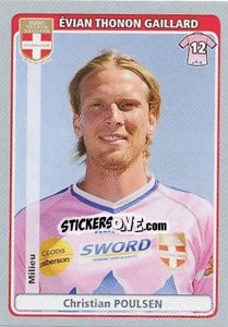 Figurina Christian Poulsen - FOOT 2011-2012 - Panini