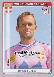 Sticker Olivier Sorlin - FOOT 2011-2012 n. 170 - Panini