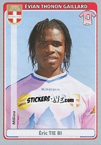 Cromo Éric Tie Bi - FOOT 2011-2012 n. 171 - Panini