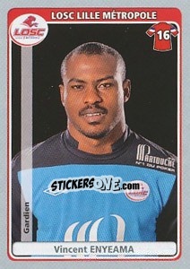 Sticker Vincent Enyeama - FOOT 2011-2012 n. 180 - Panini
