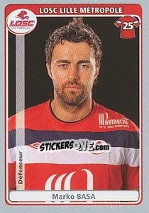 Sticker Marko Basa - FOOT 2011-2012 n. 182 - Panini