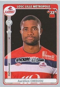 Figurina Aurélien Chedjou - FOOT 2011-2012 - Panini