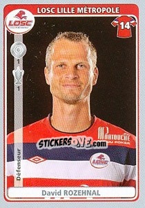 Sticker David Rozehnal - FOOT 2011-2012 n. 187 - Panini