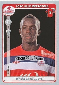 Sticker Idrissa Gana Gueye - FOOT 2011-2012 n. 191 - Panini