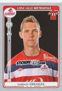 Sticker Ludovic Obraniak - FOOT 2011-2012 n. 193 - Panini