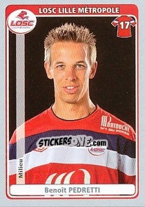 Sticker Benoit Pedretti - FOOT 2011-2012 n. 194 - Panini