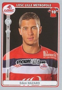 Sticker Eden Hazard - FOOT 2011-2012 n. 195 - Panini