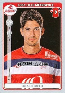 Cromo Tulio De Melo - FOOT 2011-2012 n. 196 - Panini