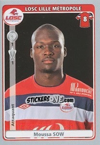 Sticker Moussa Sow - FOOT 2011-2012 - Panini