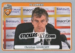 Sticker Christian Gourcuff - FOOT 2011-2012 - Panini