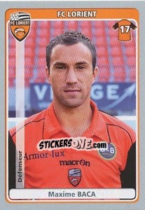 Sticker Maxime Baca - FOOT 2011-2012 n. 206 - Panini