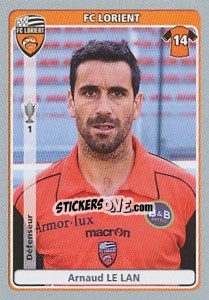 Cromo Arnaud Le Lan - FOOT 2011-2012 - Panini