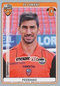 Sticker Pedrinho - FOOT 2011-2012 - Panini