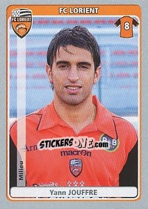 Cromo Yann Jouffre - FOOT 2011-2012 - Panini