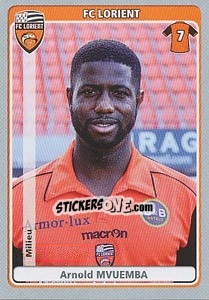 Sticker Arnold Mvuemba - FOOT 2011-2012 n. 216 - Panini
