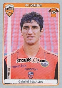 Figurina Gabriel Peñalba - FOOT 2011-2012 - Panini